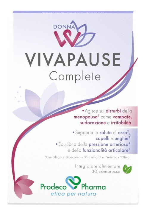 DONNAW VIVAPAUSE COMPLETE 30 COMPRESSE - Farmacia-flash.it