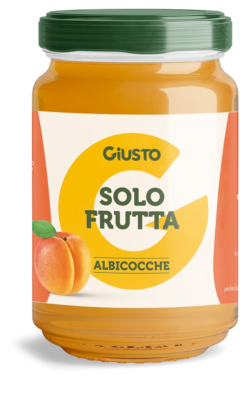 GIUSTO SOLO FRUTTA CONFETTURA ALBICOCCHE 220 G - Farmacia-flash.it