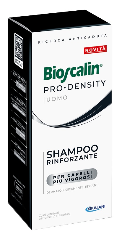 BIOSCALIN PRO DENSITY UOMO SHAMPOO RINFORZANTE 200 ML - Farmacia-flash.it