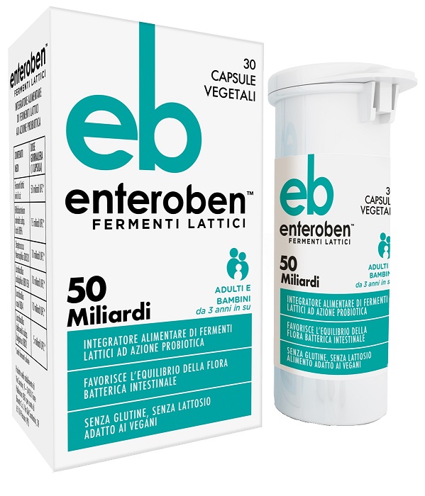 ENTEROBEN 50MLD 30 CAPSULE VEGETALI - Farmacia-flash.it