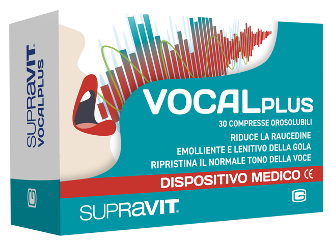SUPRAVIT VOCALPLUS 30 COMPRESSE OROSOLUBILI - Farmacia-flash.it