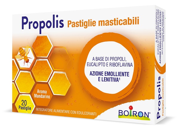 PROPOLIS PASTIGLIE MANDARINO 20 G - Farmacia-flash.it