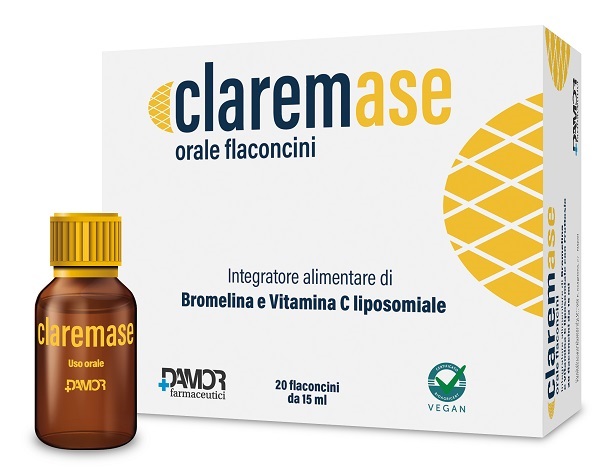 CLAREMASE ORALE 20 FLACONCINI DA 15 ML - Farmacia-flash.it