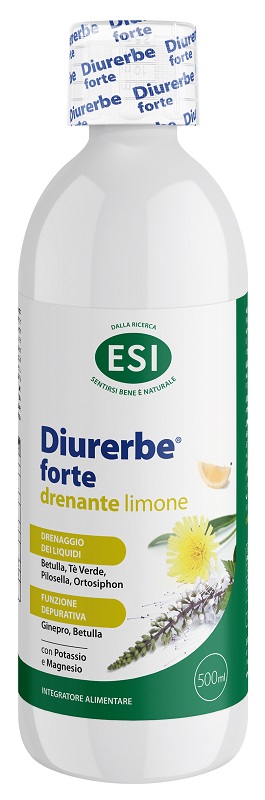 ESI DIURERBE FORTE DRENANTE LIMONE 500 ML - Farmacia-flash.it