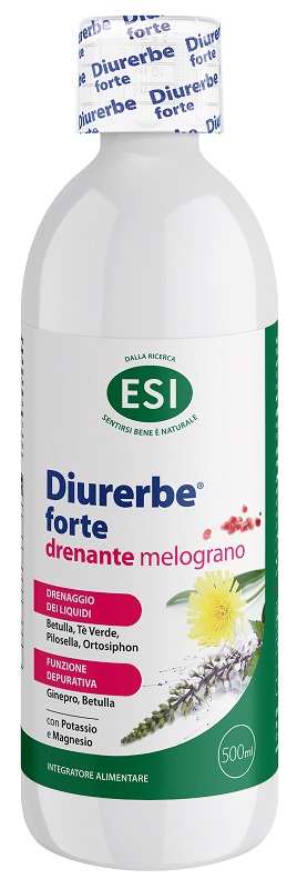ESI DIURERBE FORTE DRENANTE MELOGRANO 500 ML - Farmacia-flash.it