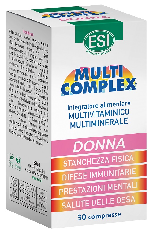 ESI MULTICOMPLEX DONNA 30 COMPRESSE - Farmacia-flash.it