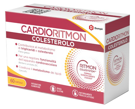 CARDIORITMON COLESTEROLO 60 CAPSULE - Farmacia-flash.it