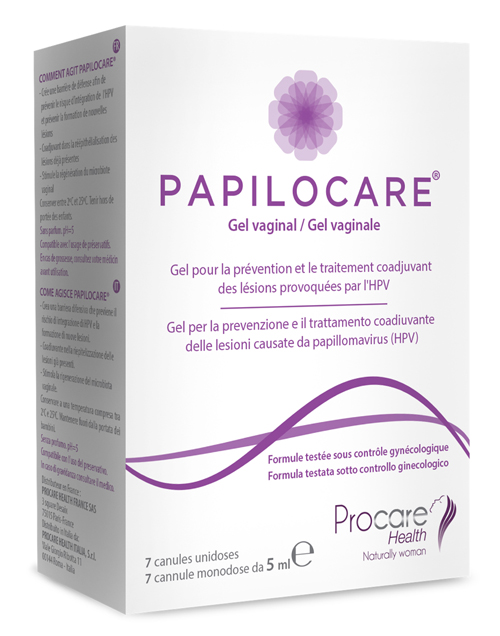 PAPILOCARE GEL VAGINALE 7 CANNULE MONODOSE X 5 ML - Farmacia-flash.it