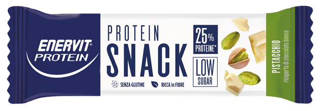ENERVIT PROTEIN SNACK PISTACCHIO LOW SUGAR 27 G - Farmacia-flash.it