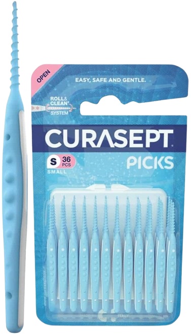 CURASEPT PICKS SMALL 36 PEZZI - Farmacia-flash.it