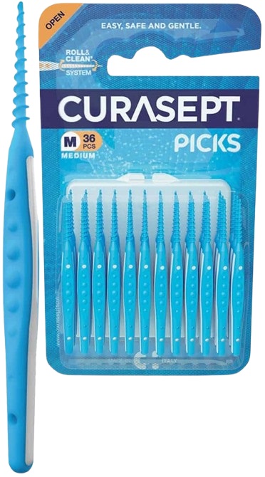 CURASEPT PICKS MEDIUM 36 PEZZI - Farmacia-flash.it