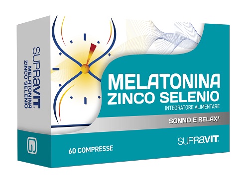 SUPRAVIT MELATONINA ZINCO SELENIO 60 COMPRESSE - Farmacia-flash.it