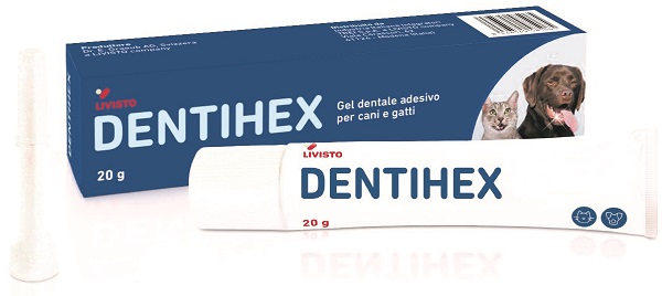DENTIHEX GEL DENTALE ADESIVO PER CANI E GATTI 20 G - Farmacia-flash.it