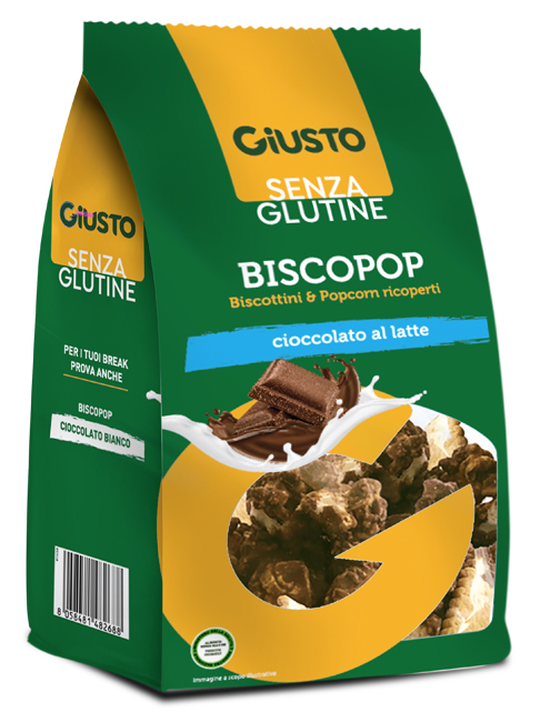 GIUSTO SENZA GLUTINE BISCOPOP NEW 80 G - Farmacia-flash.it