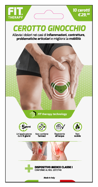 FIT THERAPY CEROTTO GINOCCHIO 10 PEZZI - Farmacia-flash.it