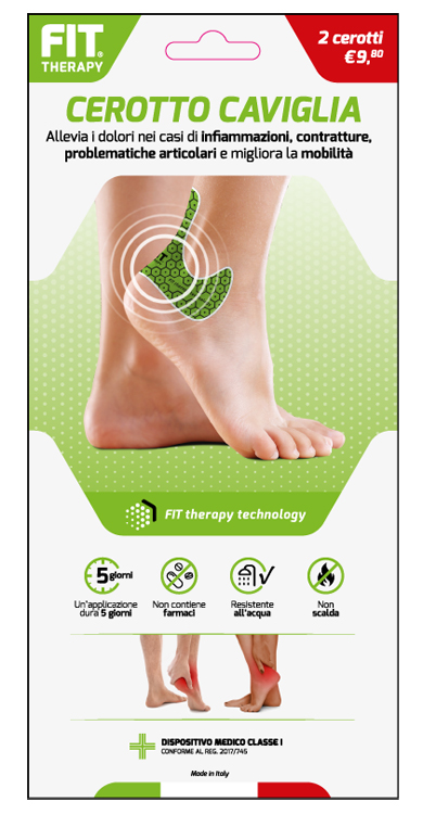 FIT THERAPY CEROTTO CAVIGLIA 2 PEZZI - Farmacia-flash.it