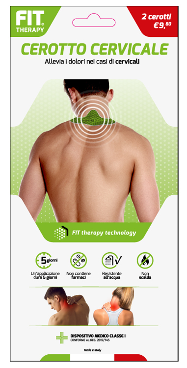 FIT THERAPY CEROTTO CERVICALE 2 PEZZI - Farmacia-flash.it