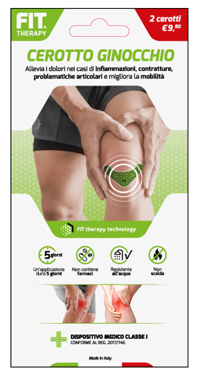 FIT THERAPY CEROTTO GINOCCHIO 2 PEZZI - Farmacia-flash.it