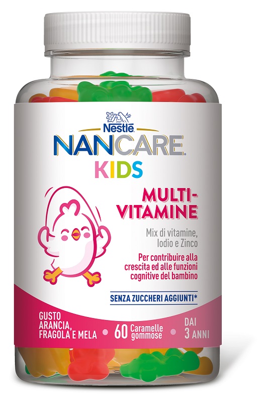 NANCARE KIDS MULTIVITAMINE 60 GUMMIES - Farmacia-flash.it