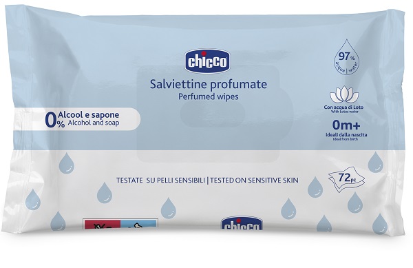 CHICCO SALVIETTE 72 PEZZI NO PLAQUE - Farmacia-flash.it