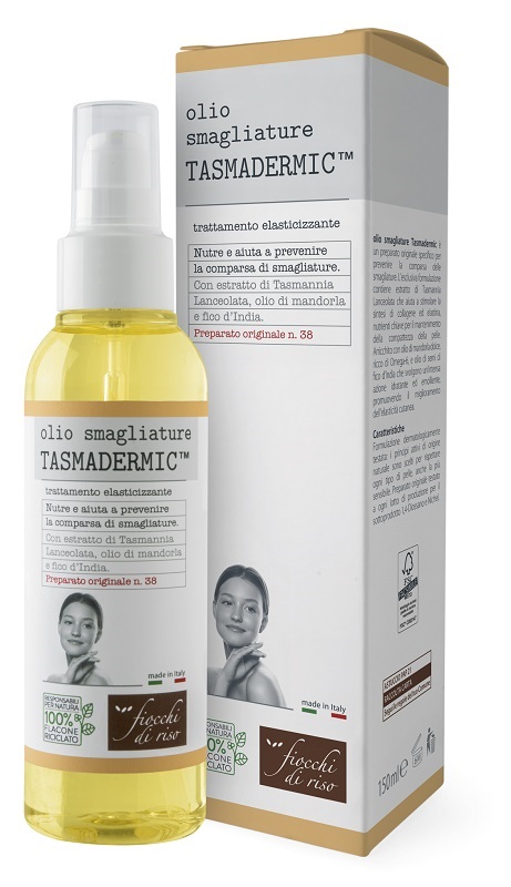 FIOCCHI DI RISO OLIO SMAGLIATURE TASMADERMIC 150 ML - Farmacia-flash.it