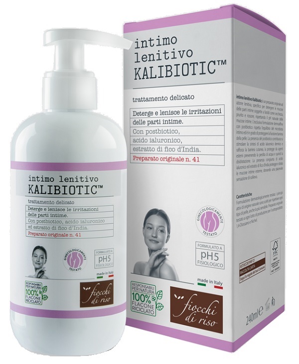 FIOCCHI DI RISO INTIMO LENITIVO KALIBIOTIC PH5 240 ML - Farmacia-flash.it