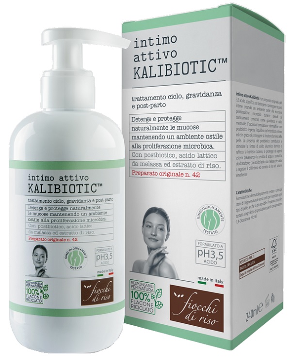 FIOCCHI DI RISO INTIMO ATTIVO KALIBIOTIC PH3.5 240 ML - Farmacia-flash.it