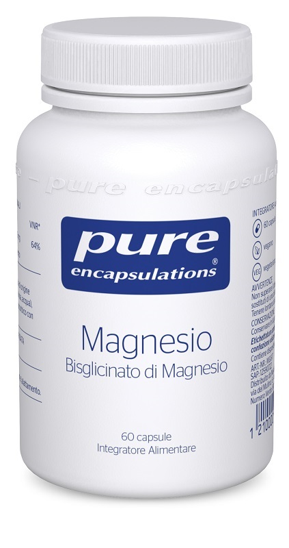 PURE ENCAPSULATIONS MAGNESIO BISGLICINATO 60 CAPSULE - Farmacia-flash.it