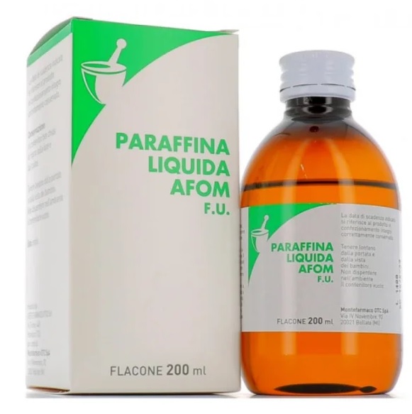 PARAFFINA LIQUIDA AFOM FU 200 ML - Farmacia-flash.it