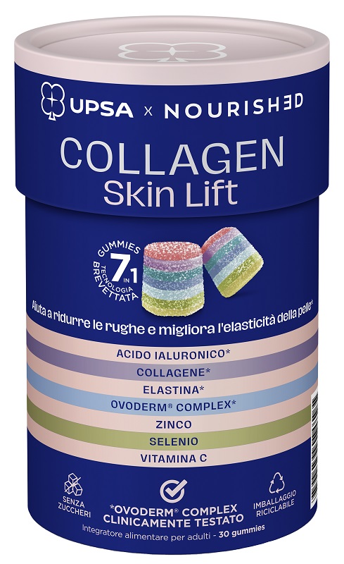UPSA X NOURISHED COLLAGEN SKIN LIFT 30 GUMMIES - Farmacia-flash.it