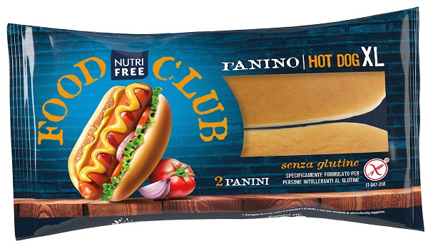 NUTRIFREE PANINO HOT DOG XL 2 PEZZI DA 65 G - Farmacia-flash.it
