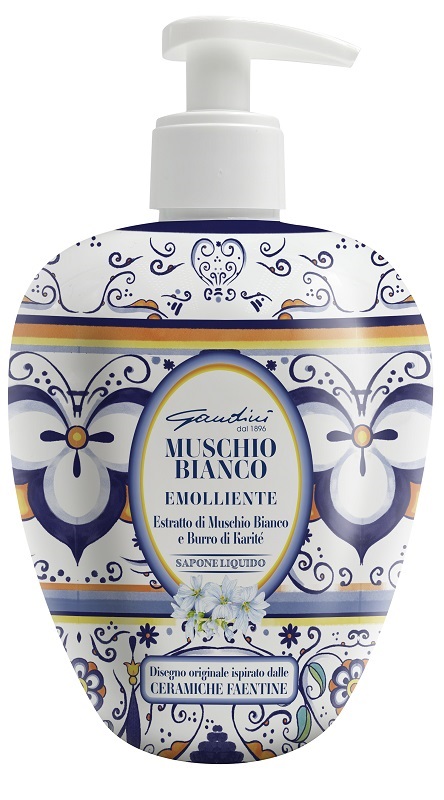 GANDINI SAPONE LIQUIDO FAENZA MUSCHIO 500 ML - Farmacia-flash.it