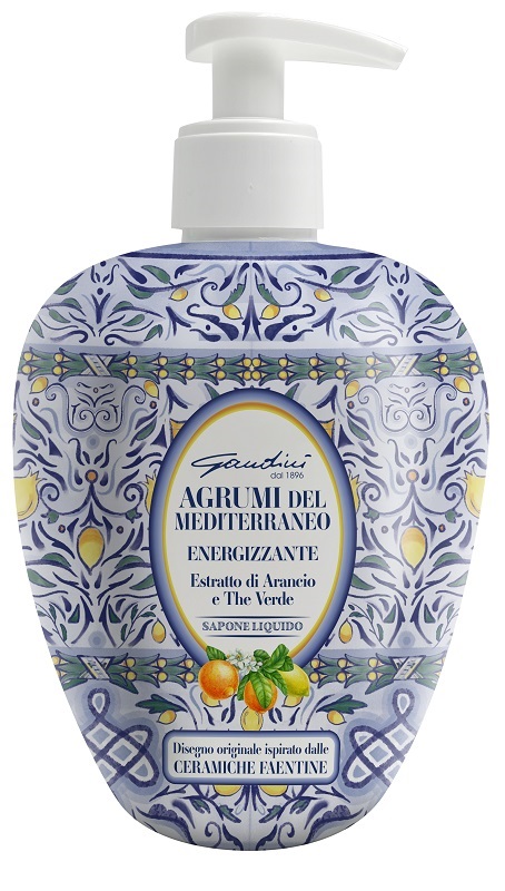 GANDINI SAPONE LIQUIDO FAENZA AGRUMI 500 ML - Farmacia-flash.it