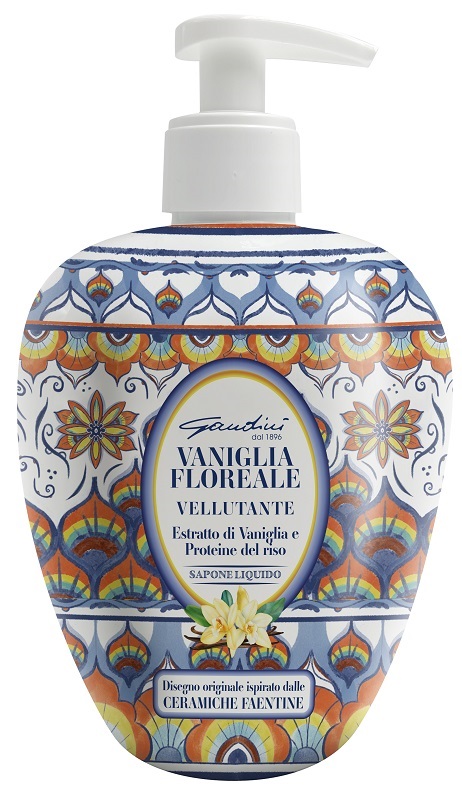 GANDINI SAPONE LIQUIDO FAENZA VANIGLIA 500 ML - Farmacia-flash.it