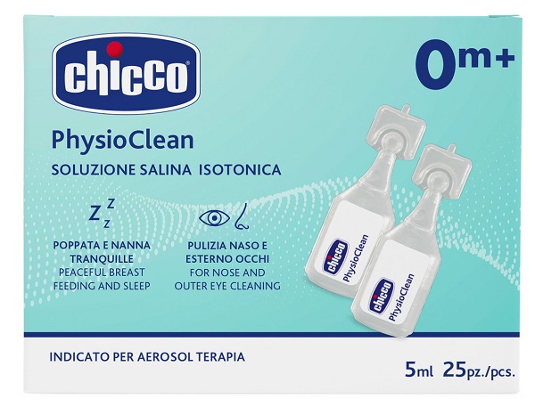 SOLUZIONE SALINA ISOTONICA PHYSIOCLEAN 25 PEZZI DA 5 ML - Farmacia-flash.it