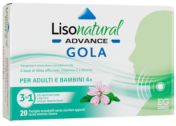 LISONATURAL ADVANCE GOLA 20 PASTIGLIE - Farmacia-flash.it