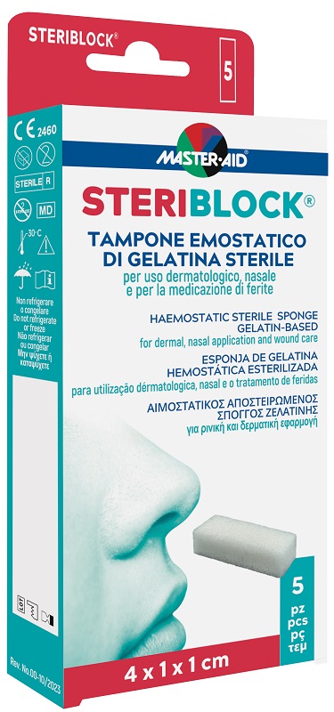 MASTER-AID STERIBLOCK TAMPONE EMOSTATICO - Farmacia-flash.it