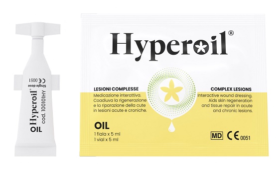 HYPEROIL OLIO FIALA 5 ML LESIONI COMPLESSE - Farmacia-flash.it
