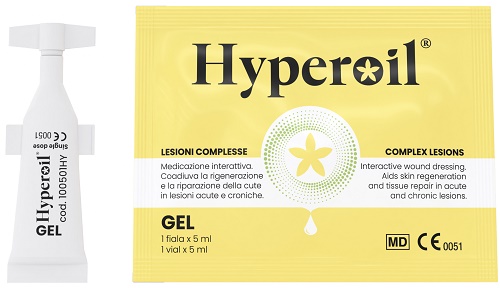 HYPEROIL GEL FIALA 5 ML LESIONI COMPLESSE - Farmacia-flash.it
