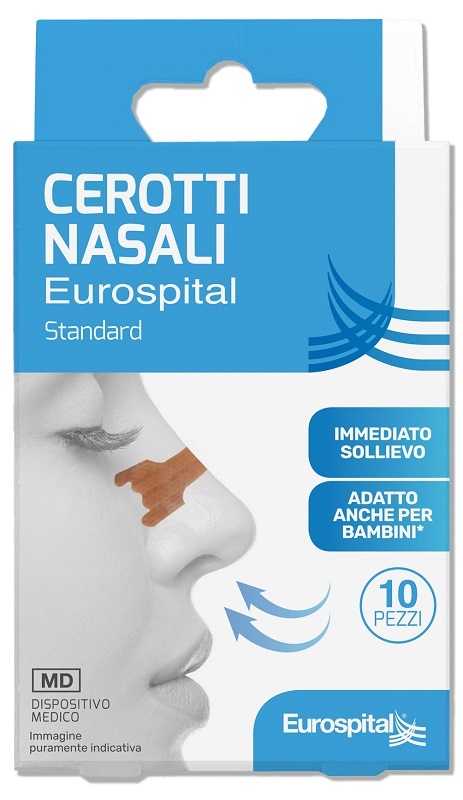 CEROTTI NASALI STANDARD 5,6X1,8CM 10 PEZZI - Farmacia-flash.it