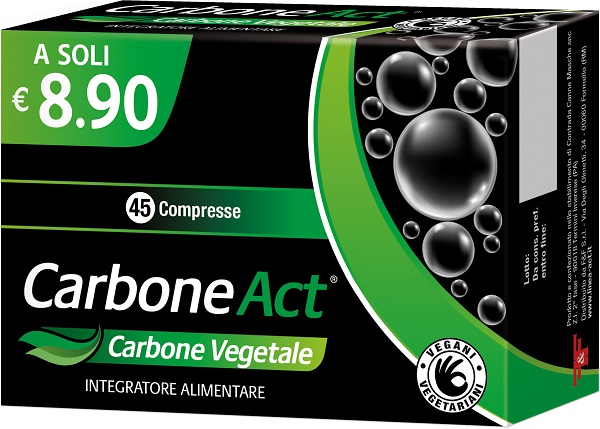 CARBONE ACT 45 COMPRESSE - Farmacia-flash.it