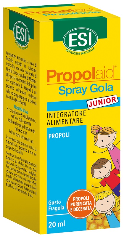 ESI PROPOLAID SPRAY GOLA JUNIOR 20 ML - Farmacia-flash.it