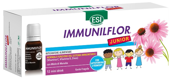 ESI IMMUNILFLOR MINI DRINK JUNIOR 12 MINI DRINK - Farmacia-flash.it