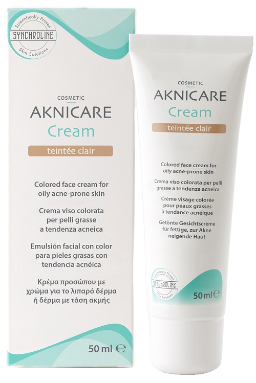 AKNICARE CREAM TEINTEE CLAIR 50 ML - Farmacia-flash.it