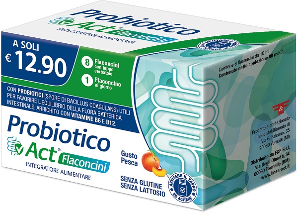 PROBIOTICO ACT 8 FLACONCINI - Farmacia-flash.it