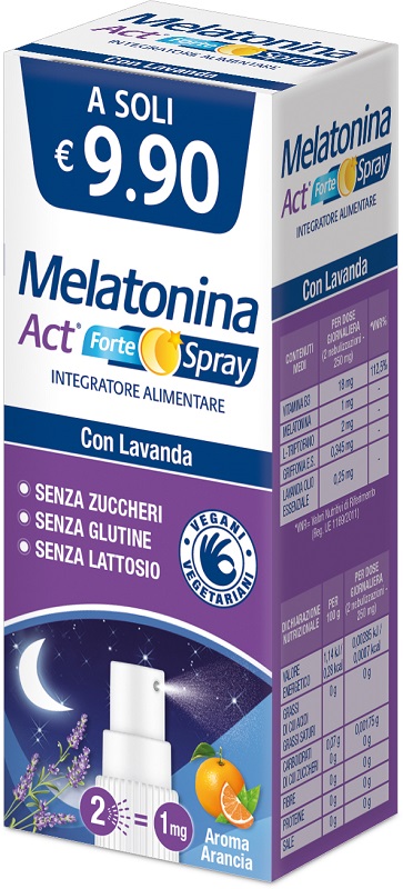 MELATONINA ACT FORTE SPRAY 15 ML - Farmacia-flash.it