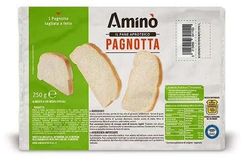 AMINO' PAGNOTTA 250 G - Farmacia-flash.it