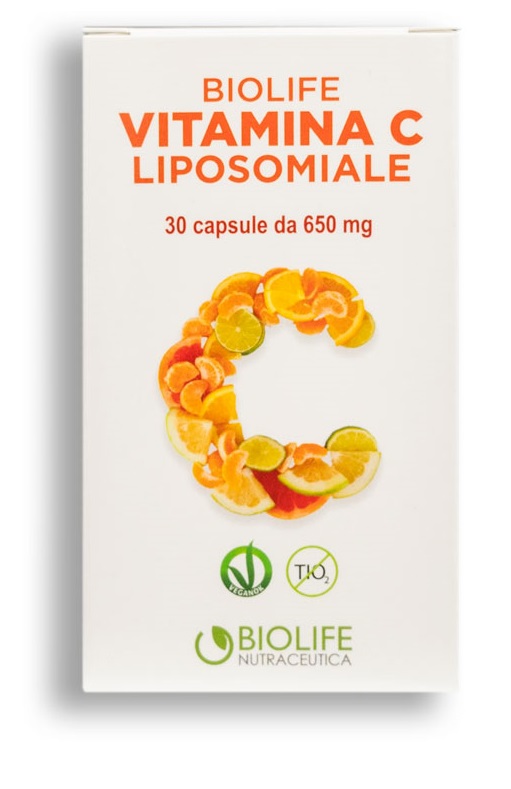 BIOLIFE VITAMINA C LIPOSOMIALE 30 CAPSULE - Farmacia-flash.it