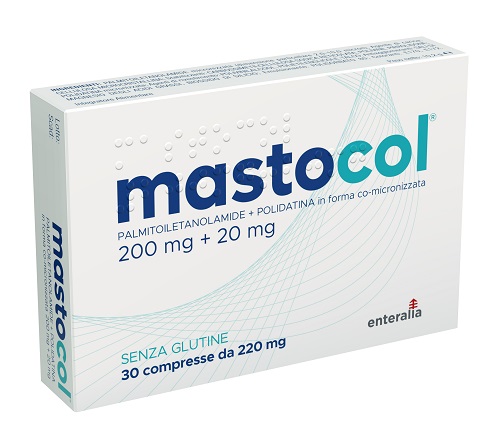 MASTOCOL 30 PALMITOILETANOLAMIDE 200 MG + POLIDATINA FORMA CO MICRONIZZATA 20 MG 30 COMPRESSE - Farmacia-flash.it