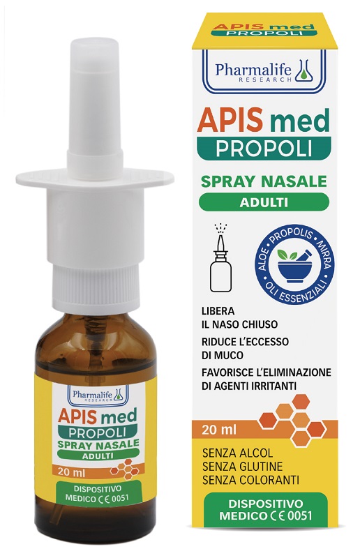 SPRAY NASALE APIS MED PROPOLI 20 ML - Farmacia-flash.it